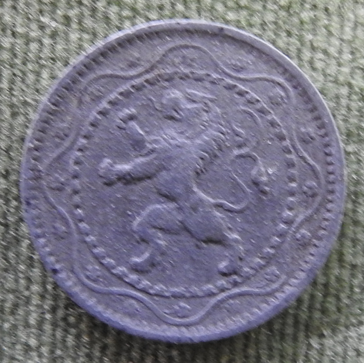 Belgium 1916 5 Centimes Coin