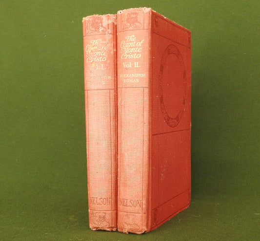 The Count of Monte Cristo in 2 Volumes by Alexandre Dumas book