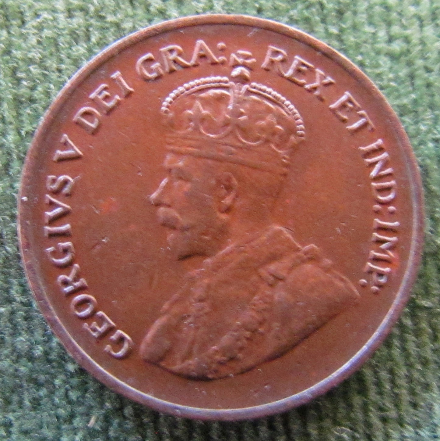 Canada 1932 1 Cent King George V Coin - Circulated