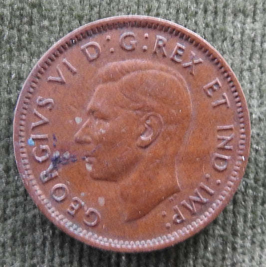 Canada 1945 1 Cent King George VI Coin