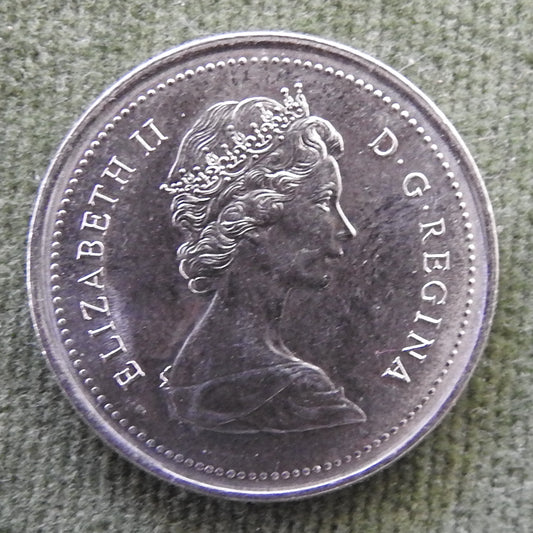 Canada 1973 25 Cent Queen Elizabeth II Coin