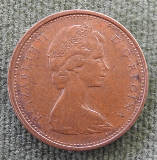 Canada 1974 1 Cent Coin Queen Elizabeth II Maple Twig