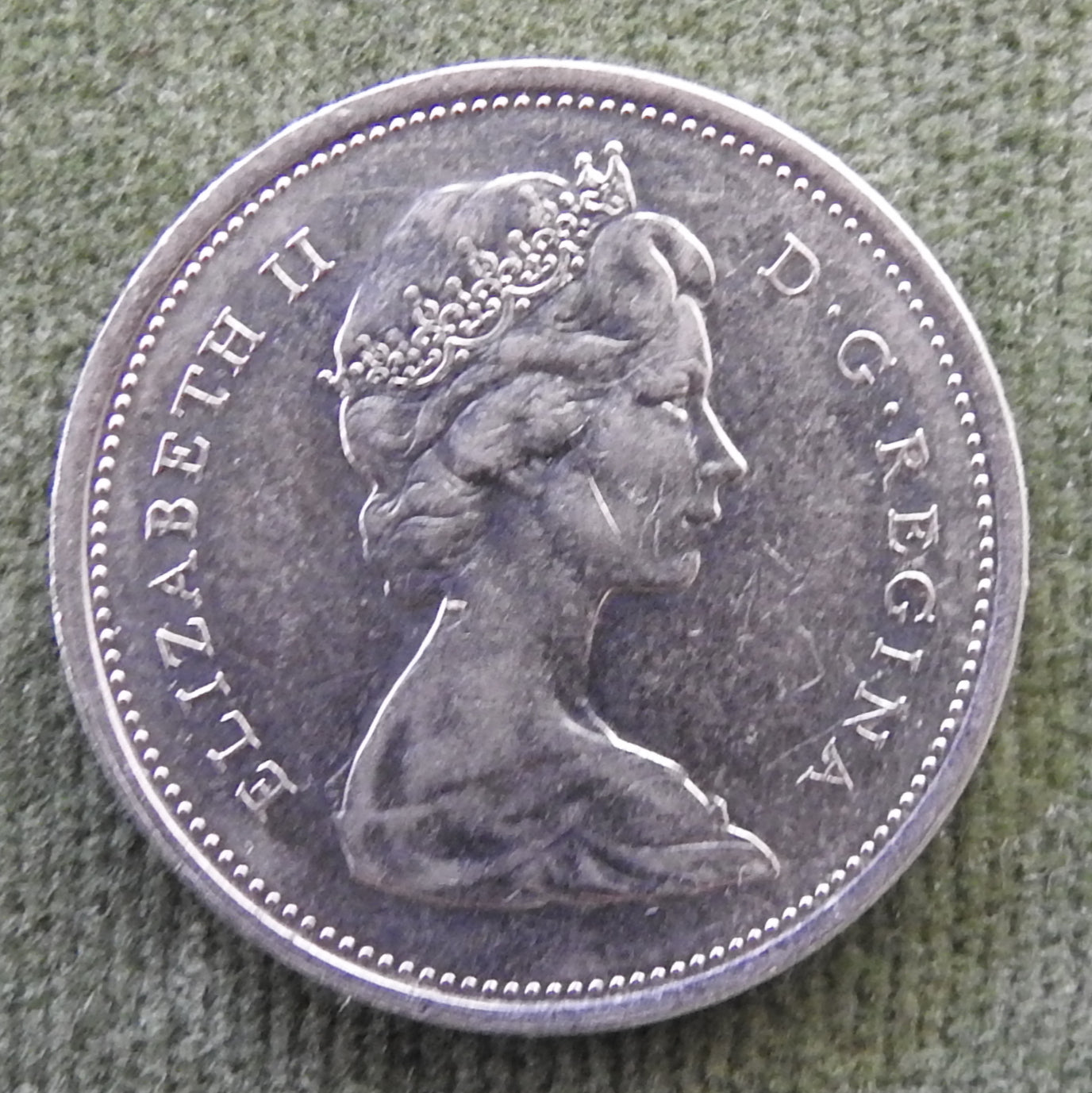 Canada 1974 25 Cent Queen Elizabeth II Coin - Circulated