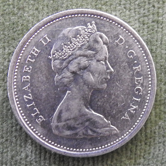 Canada 1974 25 Cent Queen Elizabeth II Coin - Circulated