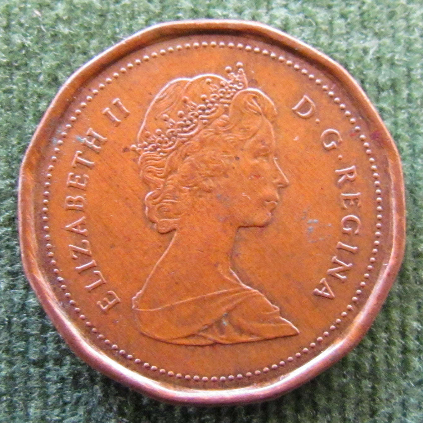 Canada 1989 1 Cent Queen Elizabeth II Coin - Circulated