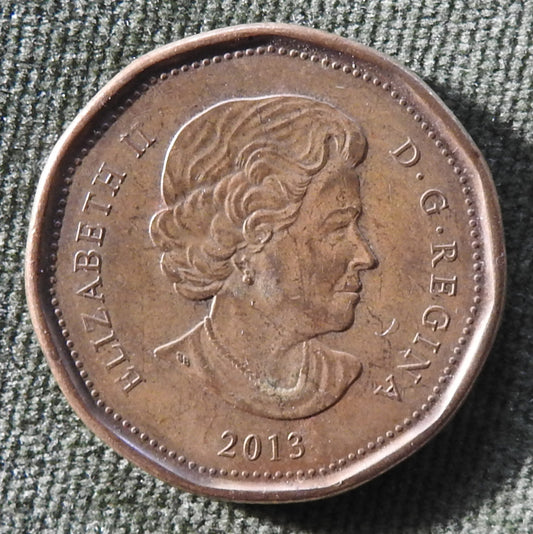 Canada 2013 1 Dollar Queen Elizabeth II Coin