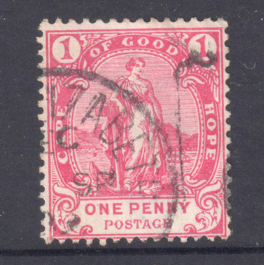 South Africa 1953 1d Red Sepia 100th Anniversary of the first Cape of Good Hope Stamps Stamp - Perf: 15-14