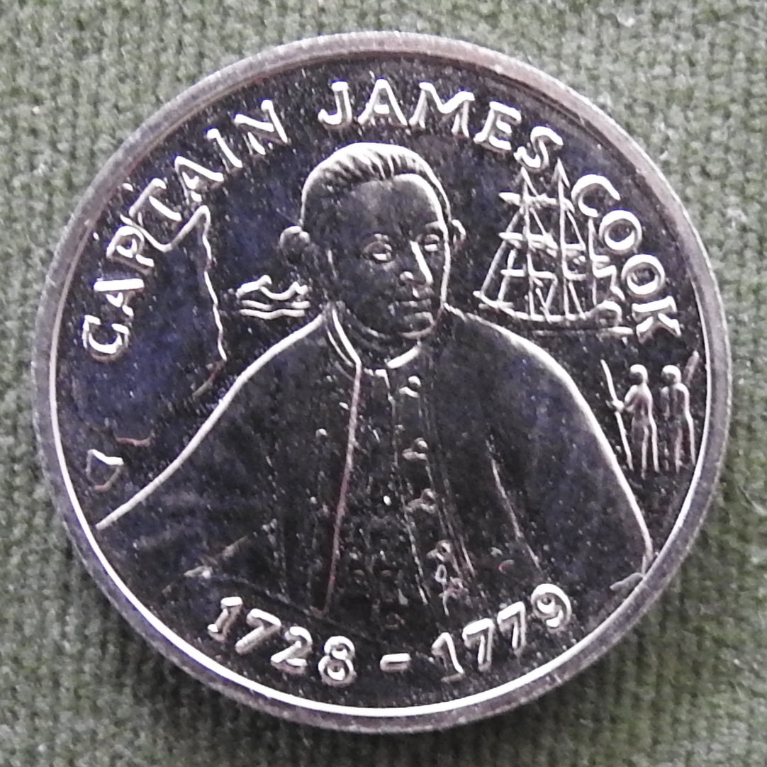 Australian Bicentennial Medal Collection Captain James Cook Token