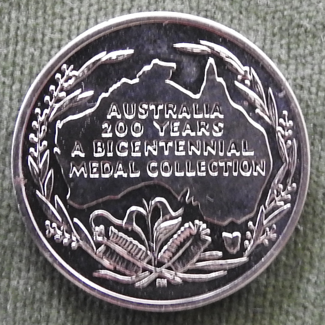 Australian Bicentennial Medal Collection Captain James Cook Token