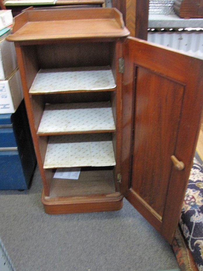 Australian Cedar Bedside Cabinets By R T Carter Sydney