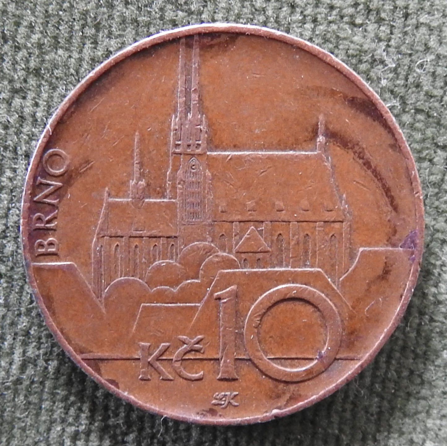 Ceska Czech Republic 2008 10 Koruna Coin