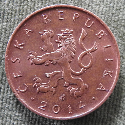 Ceska Czech Republic 2014 10 Koruna Coin