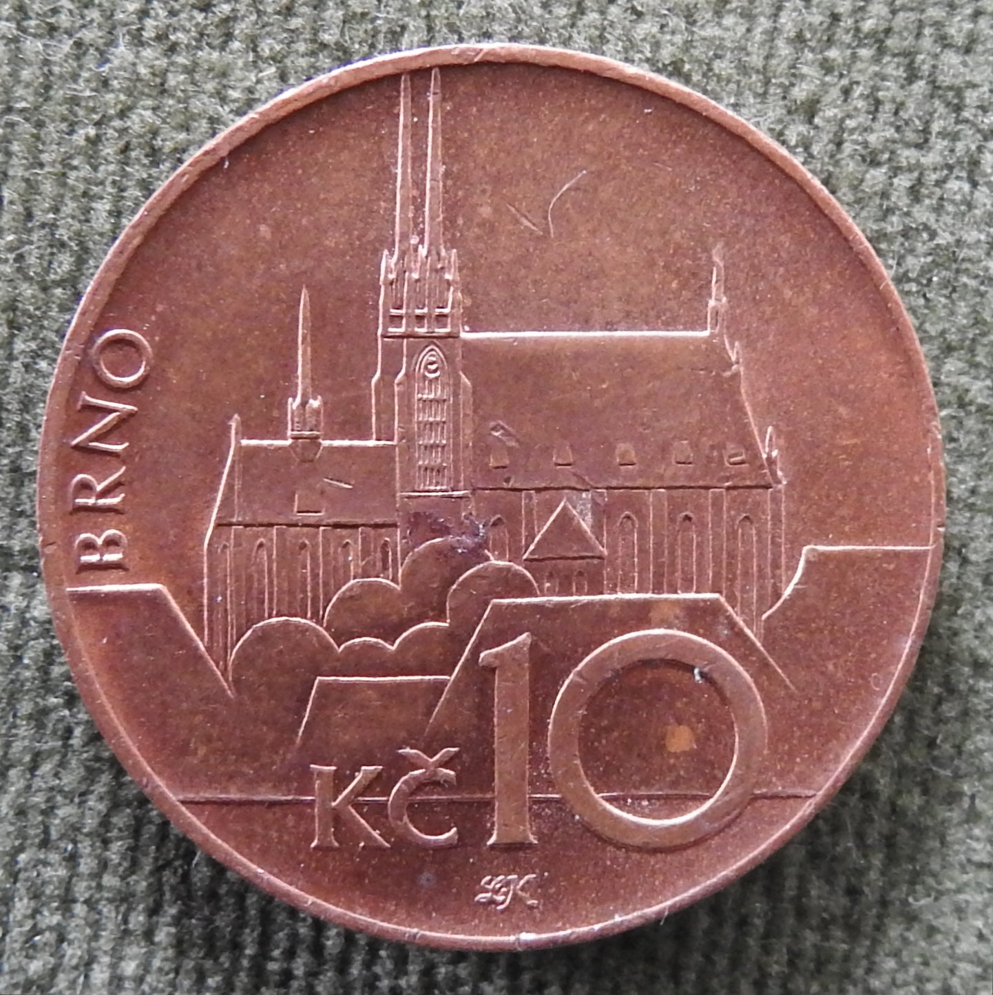 Ceska Czech Republic 2014 10 Koruna Coin