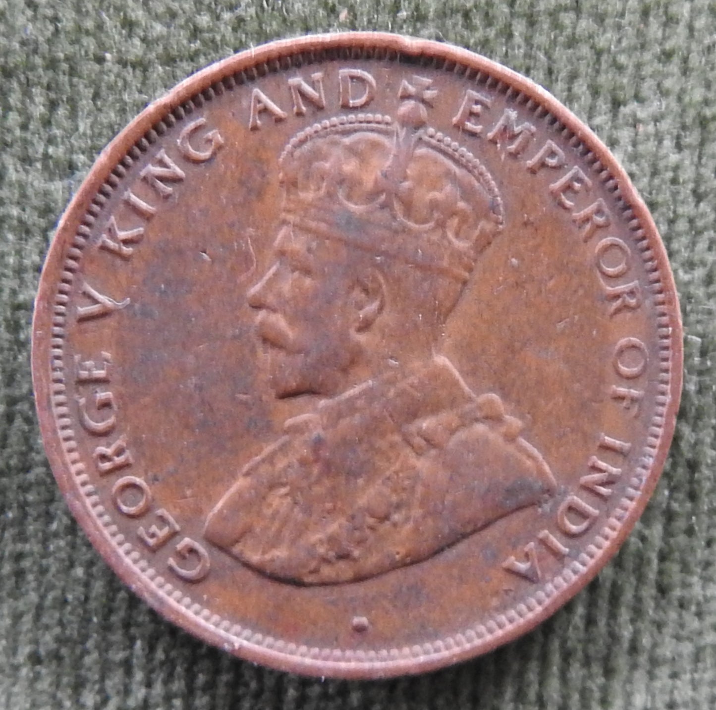 Ceylon 1912 1 Cent Coin