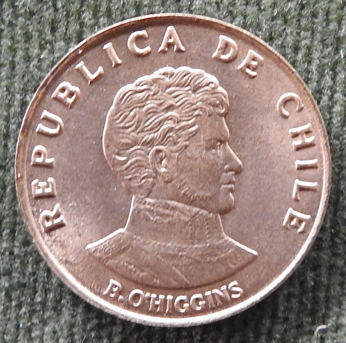 Chile 1971 10 Centesimos Jose Manuel Balmaceda Fernandez Coin