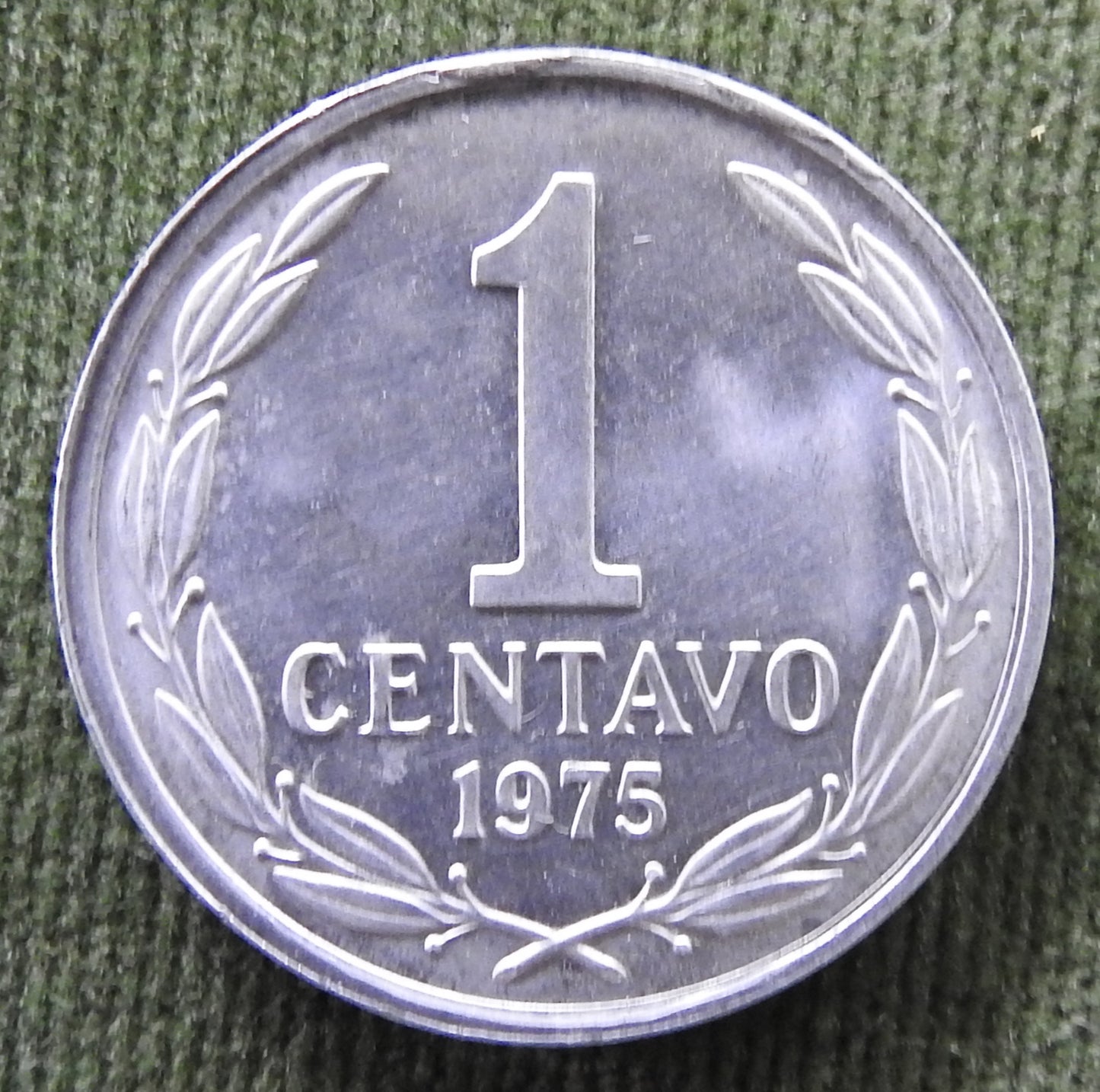 Chile 1975 1 Centavo Andean Condor Coin