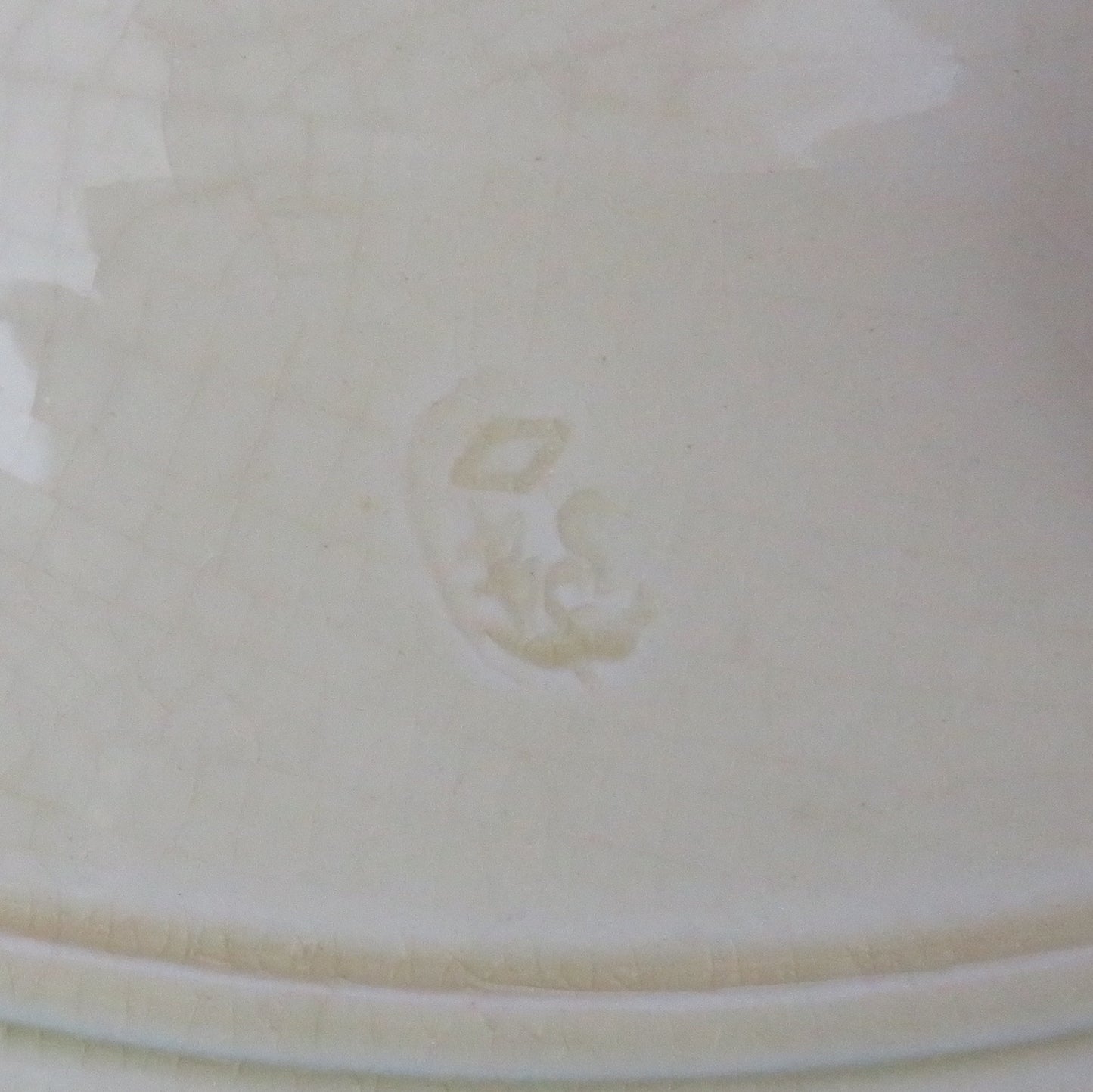 Clarice Cliff 1930s The Biarritz Royal Staffordshire Bizzare Serving Plate Printed Backstamp