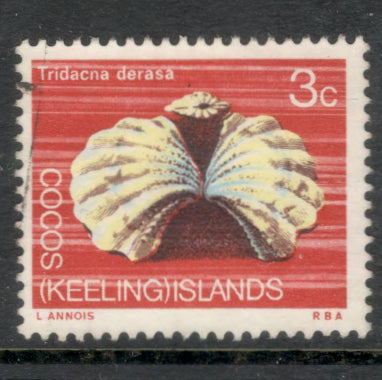 Cocos (Keeling) Islands 1969 3 Cent Multicoloured Decimal Currency Animals of the Cocos Islands Stamp