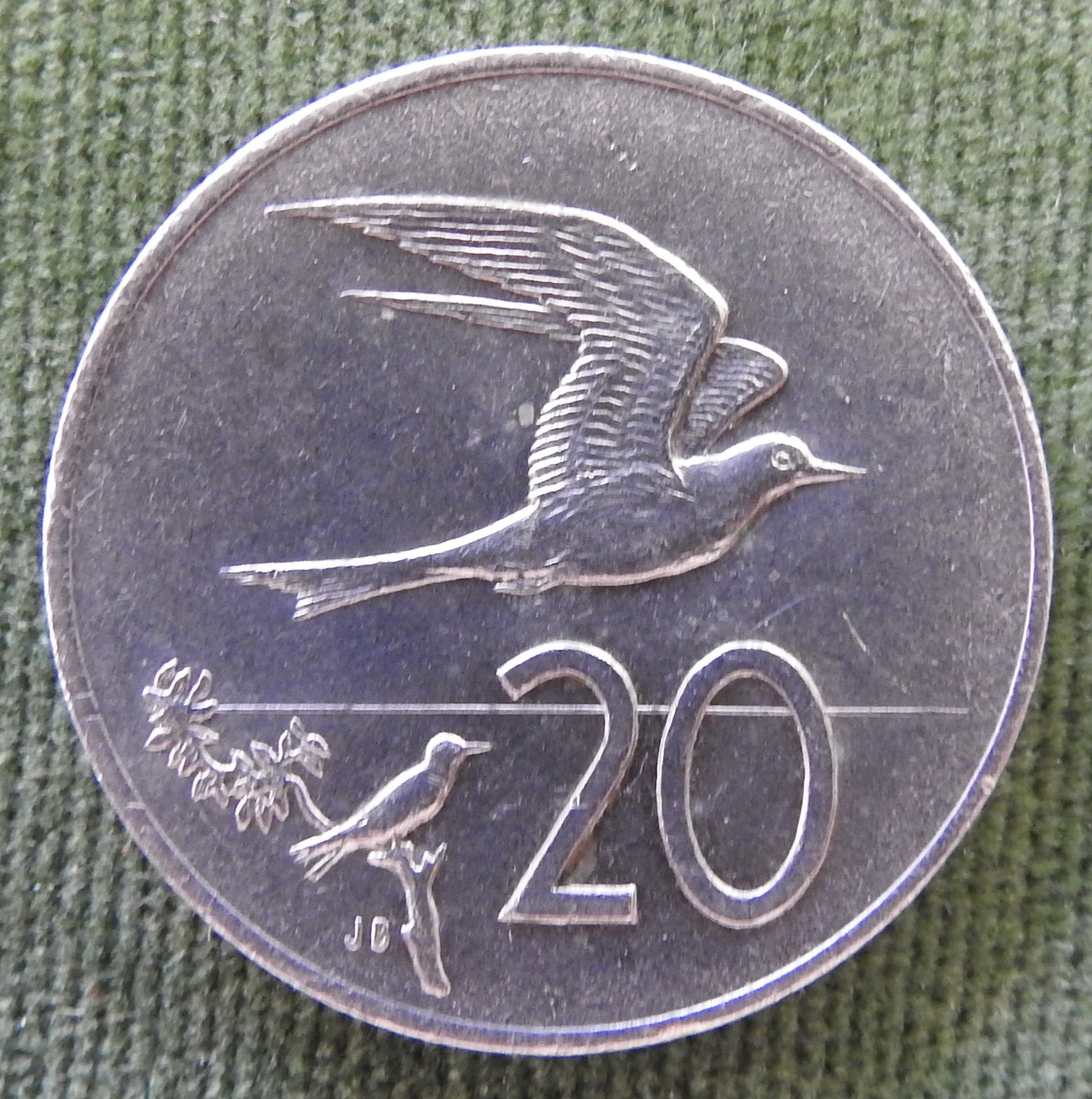 Australian Cook Islands 1987 20 Cent Coin