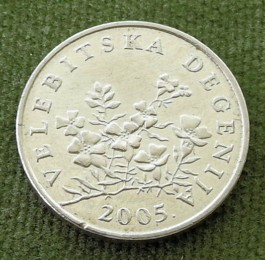 Croatia 2005 50 Lipa Coin Velebit Degenia