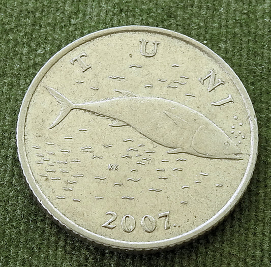 Croatia 2007 2 Kuna Coin Tuna