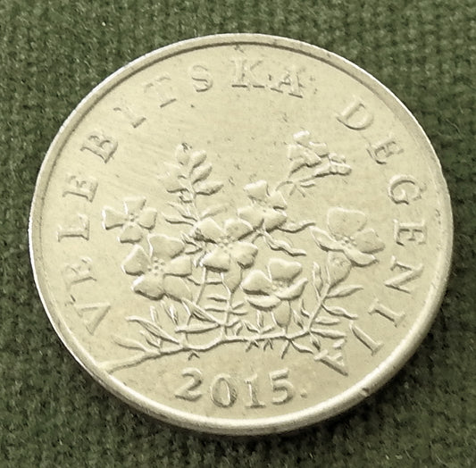 Croatia 2015 50 Lipa Coin Velebit Degenia