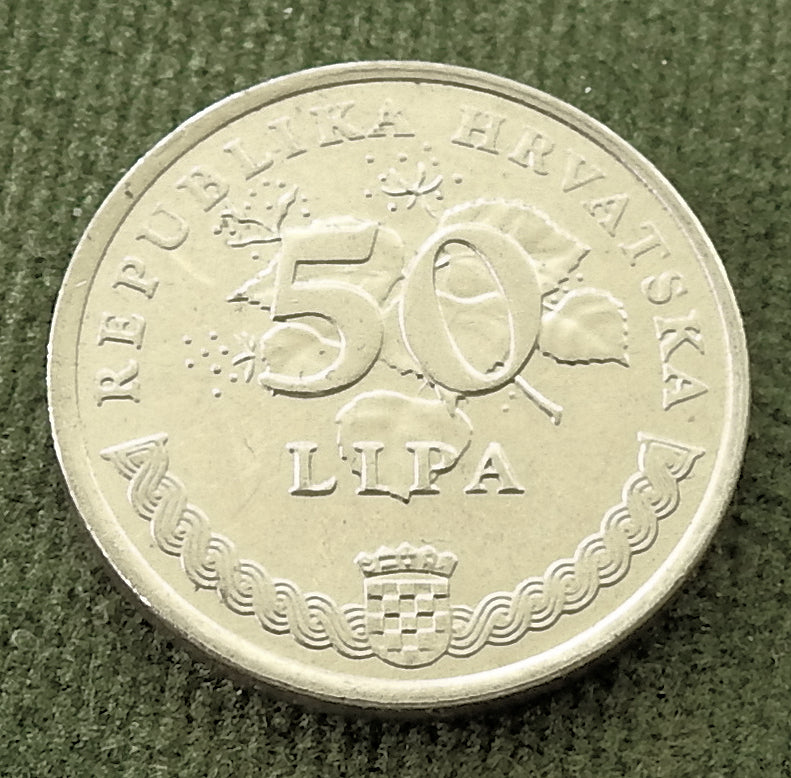 Croatia 2015 50 Lipa Coin Velebit Degenia