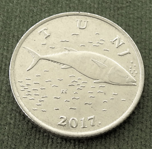 Croatia 2017 2 Kuna Coin Tuna