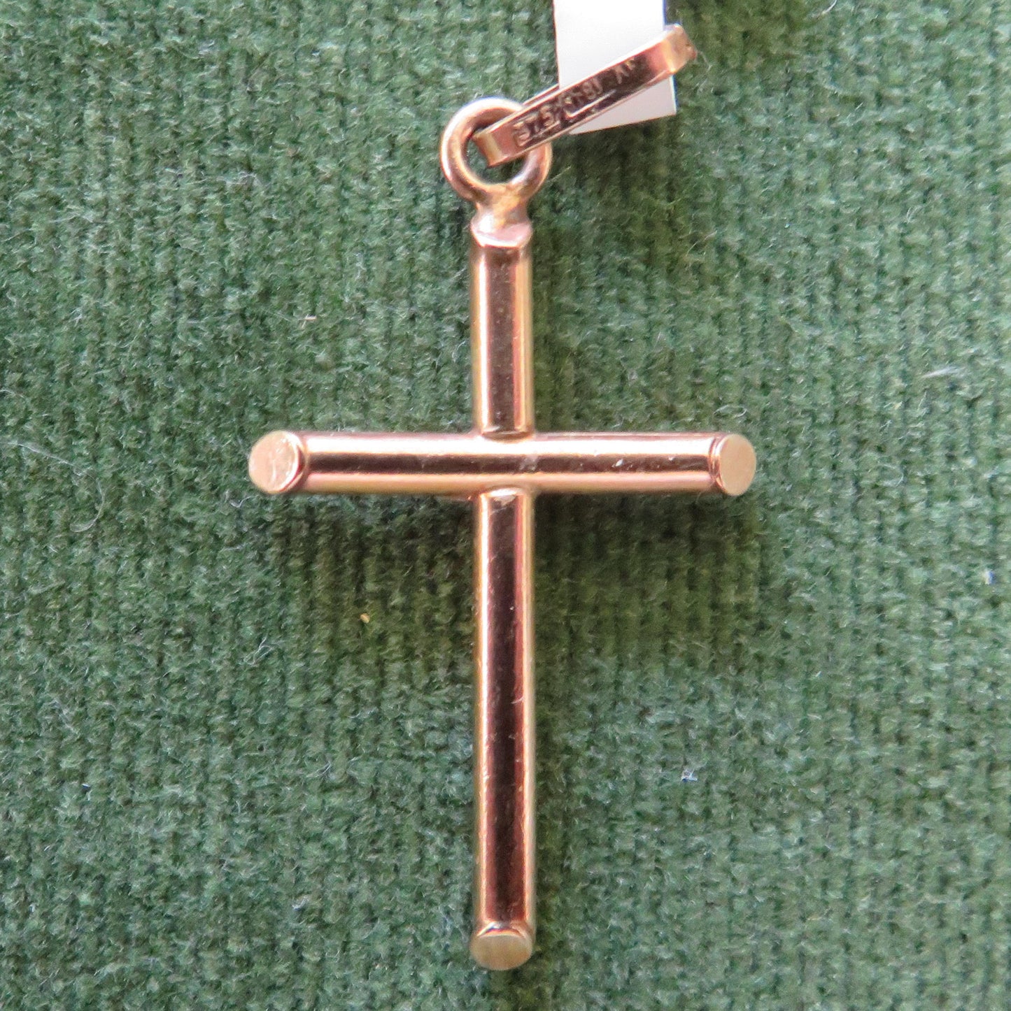 9ct Rose Gold Crucifix Pendant