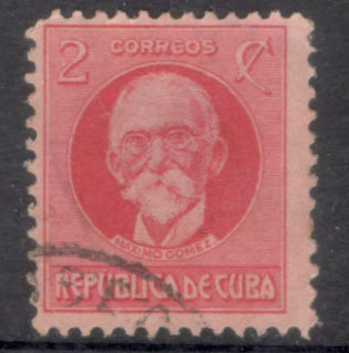 Cuba 1917 2 Correos Lilac Politicians Gomez Rose Stamp