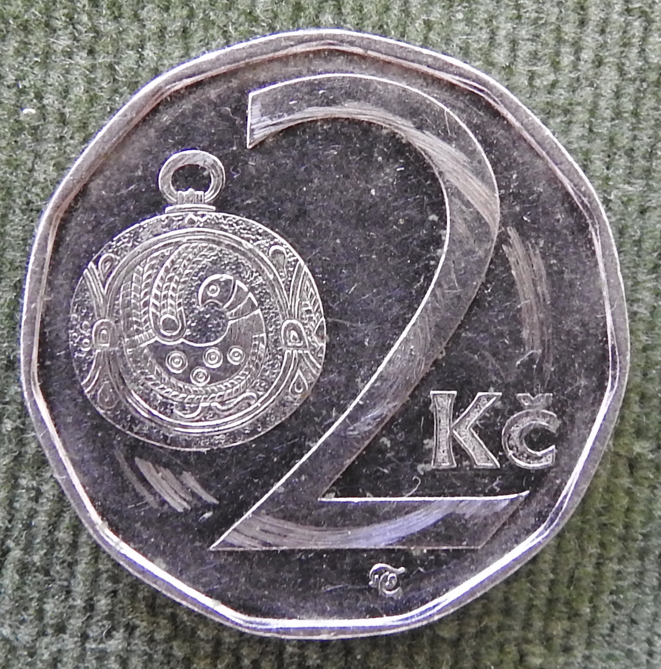Ceska Czech Republic 2002 2 Koruna Coin - Circulated