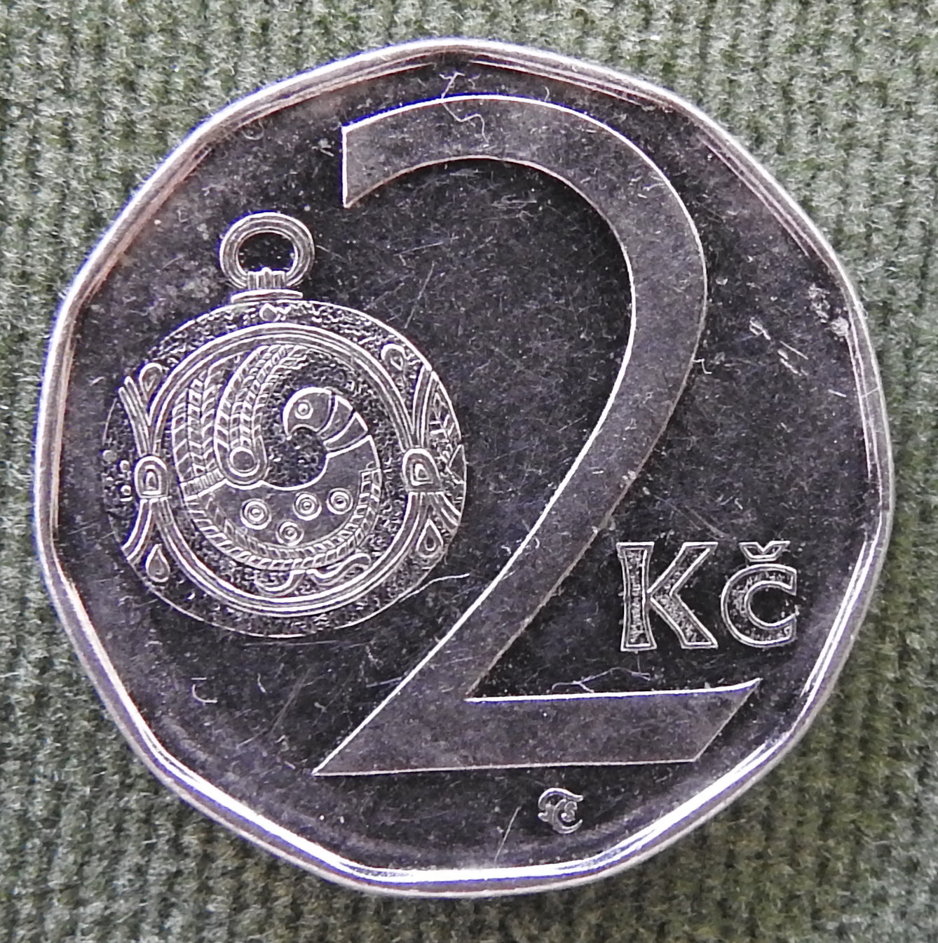 Ceska Czech Republic 2003 2 Koruna Coin - Circulated