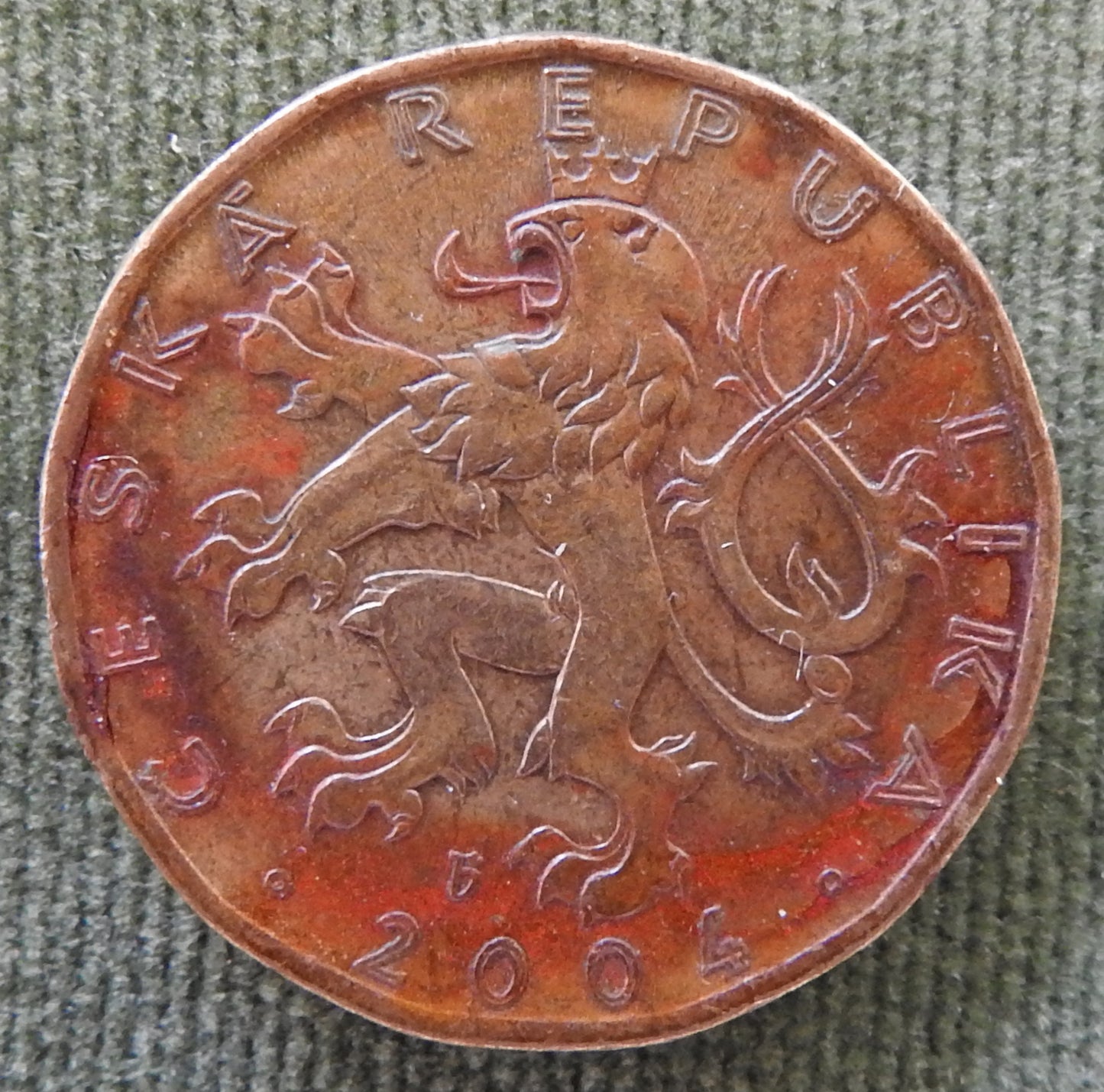 Ceska Czech Republic 2004 20 Koruna Coin - Circulated