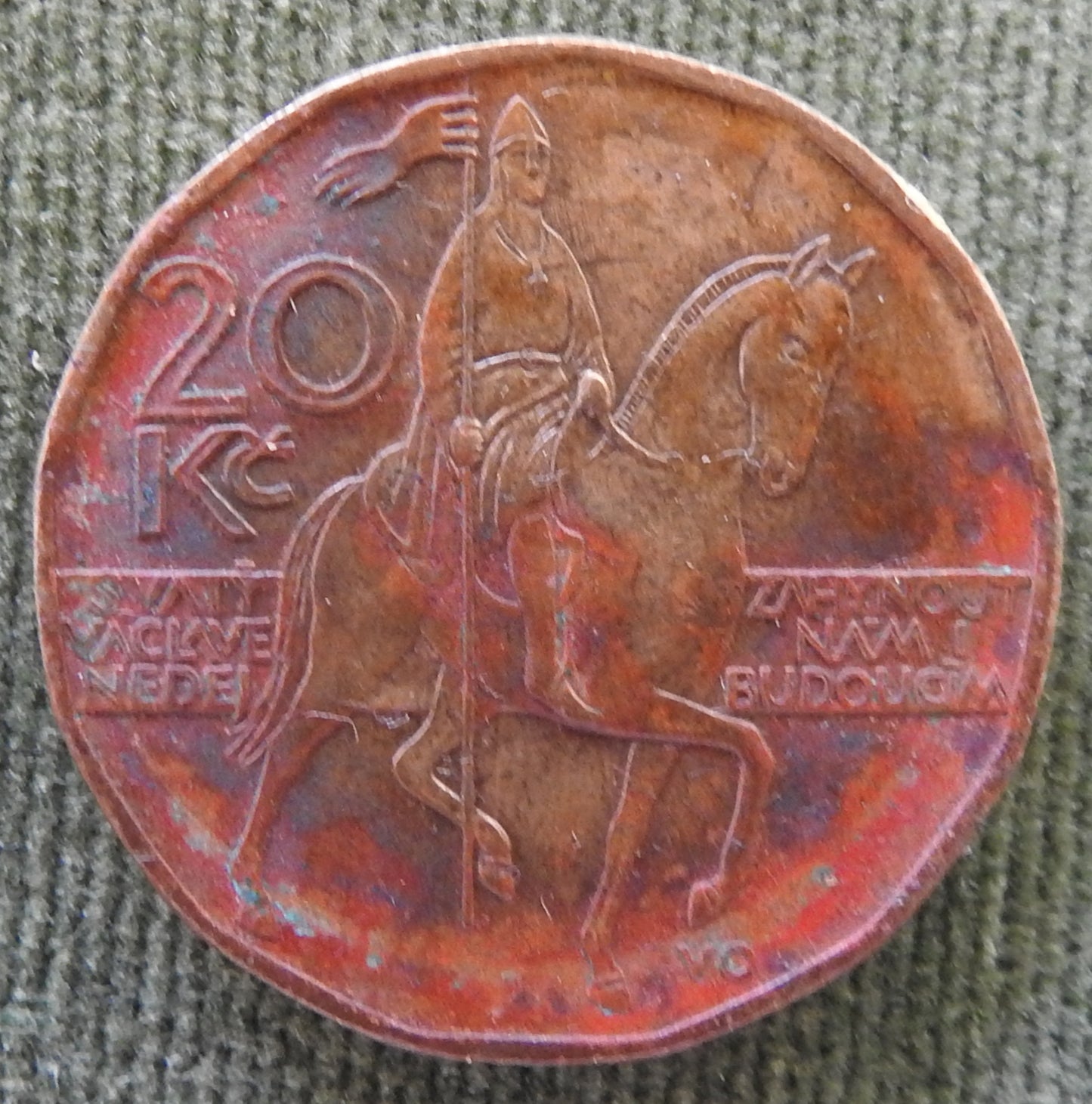 Ceska Czech Republic 2004 20 Koruna Coin - Circulated