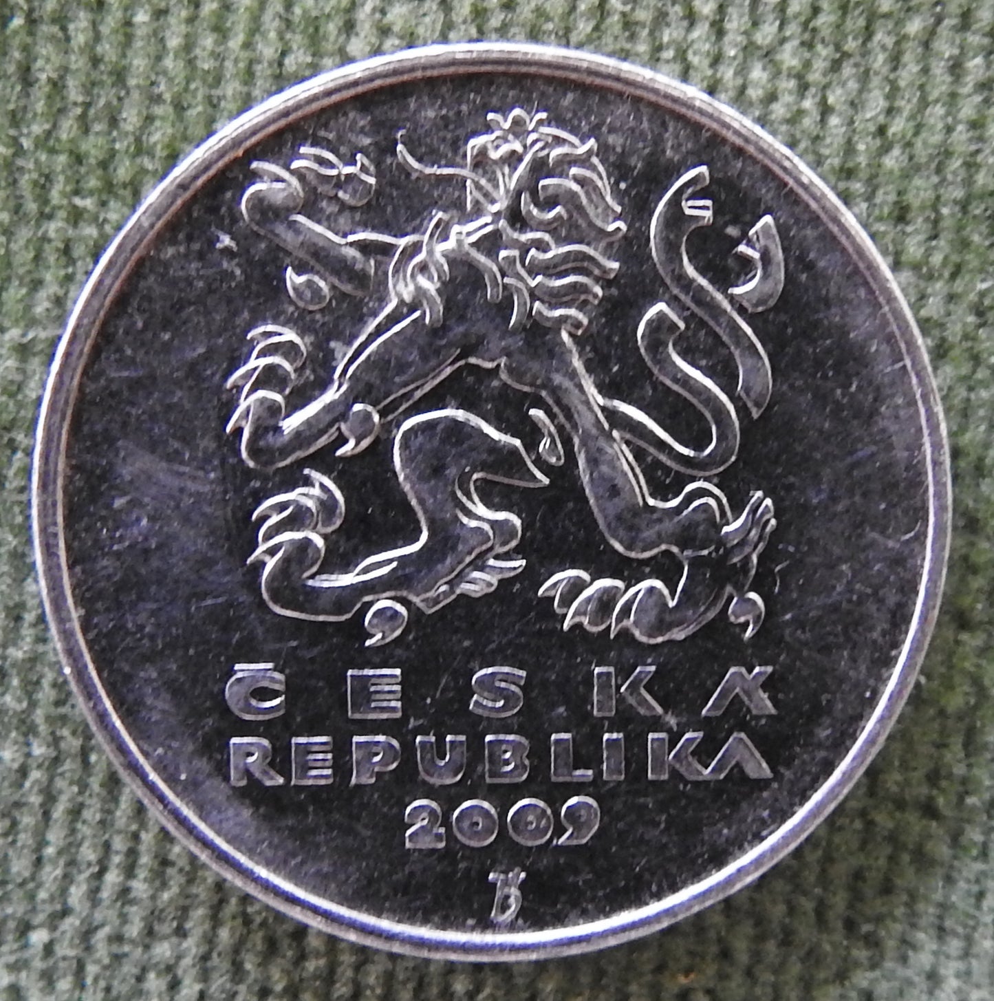 Ceska Czech Republic 2009 5 Koruna Coin - Circulated