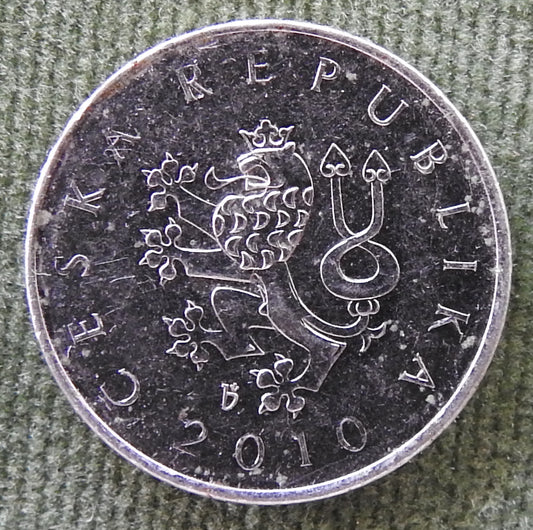 Ceska Czech Republic 2010 1 Koruna Coin
