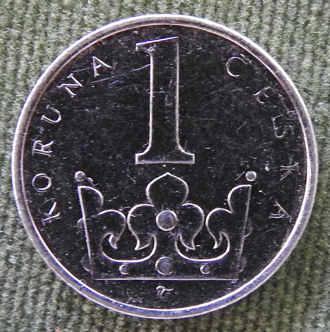 Ceska Czech Republic 2010 1 Koruna Coin