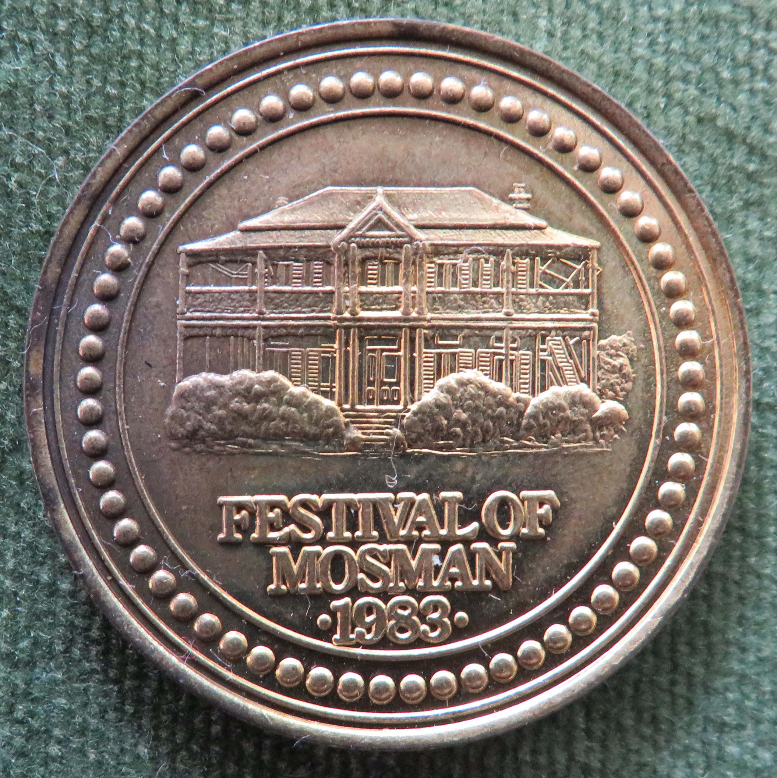 Festival Of Mosman 1983 Commemorative Medallion / Token – Gumnut Antiques