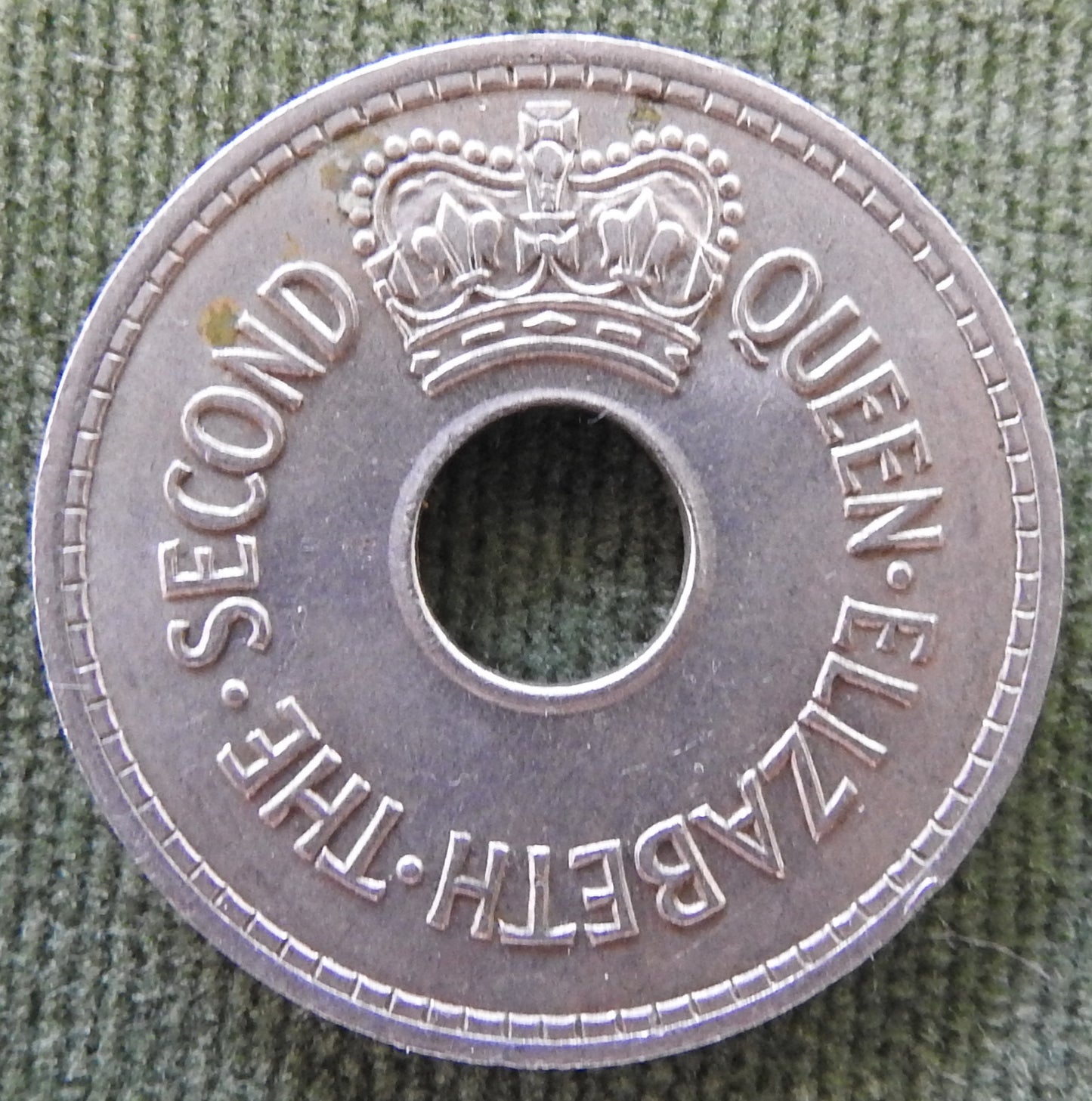 Fiji 1964 Penny Queen Elizabeth II Coin