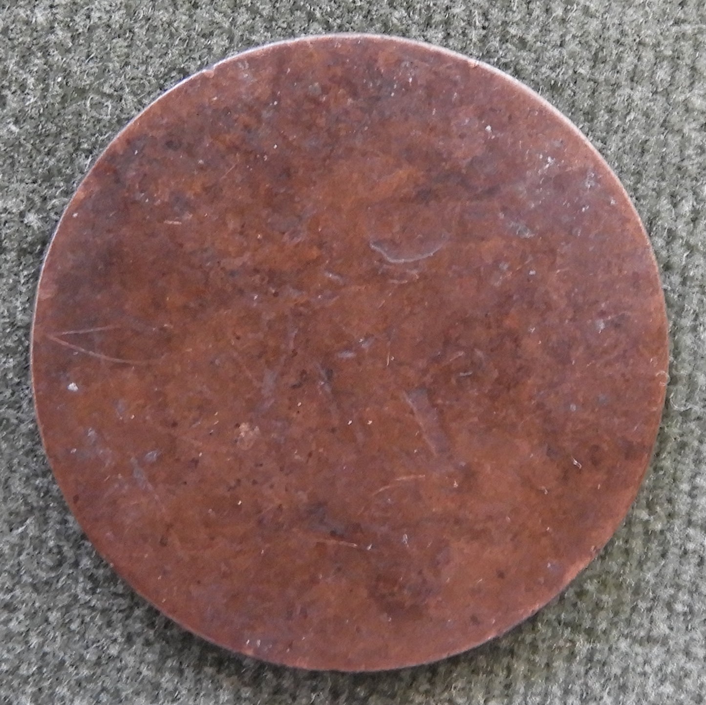 France 1853 - 1865 5 Centimes Napoleon III Coin - Illegible