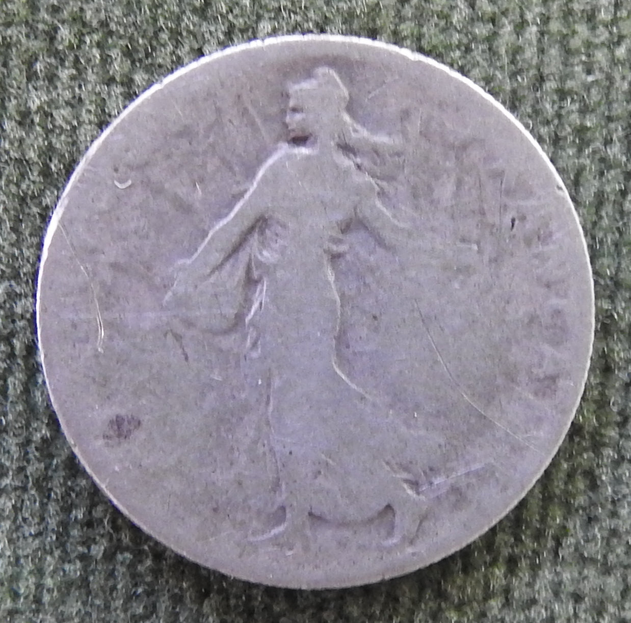French 1900 50 Centimes Coin