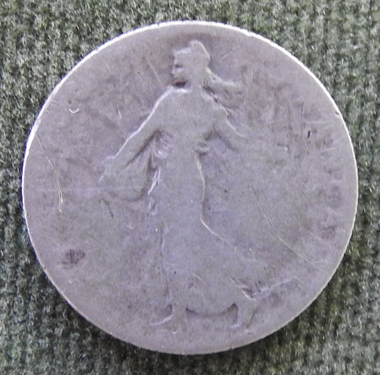 French 1900 50 Centimes Coin