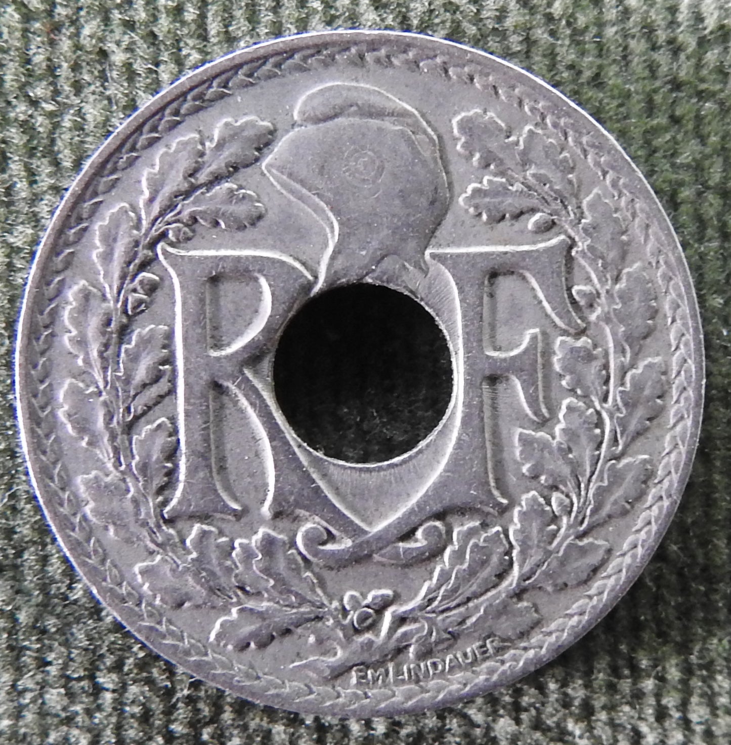 French 1923 10 Centimes Coin - Circulated