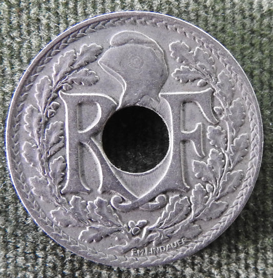 French 1923 10 Centimes Coin - Circulated