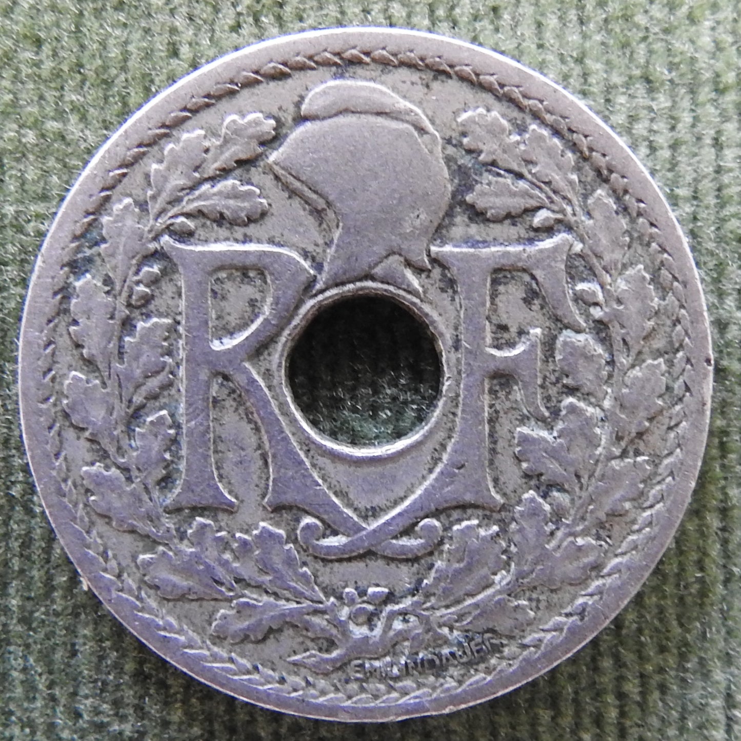 French 1930 25 Centimes Coin - Circulated