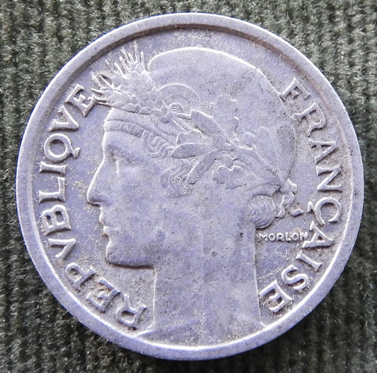 French 1947 50 Centimes Coin - Circulated
