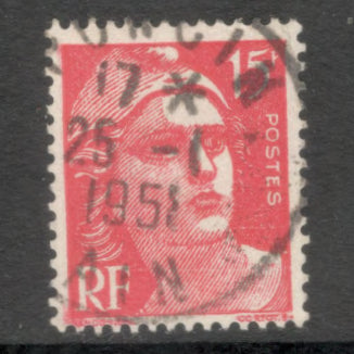 France 1947 15 Franc Red Marianne Stamp