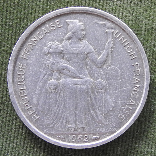 French 1952 5 Franc Coin