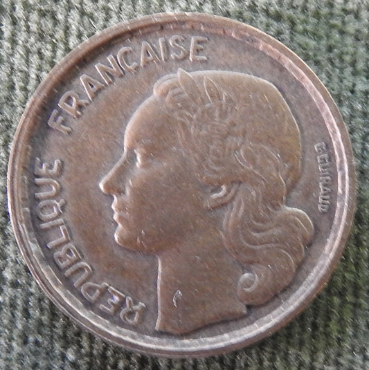 French 1954 B 10 Franc Coin - Circulated