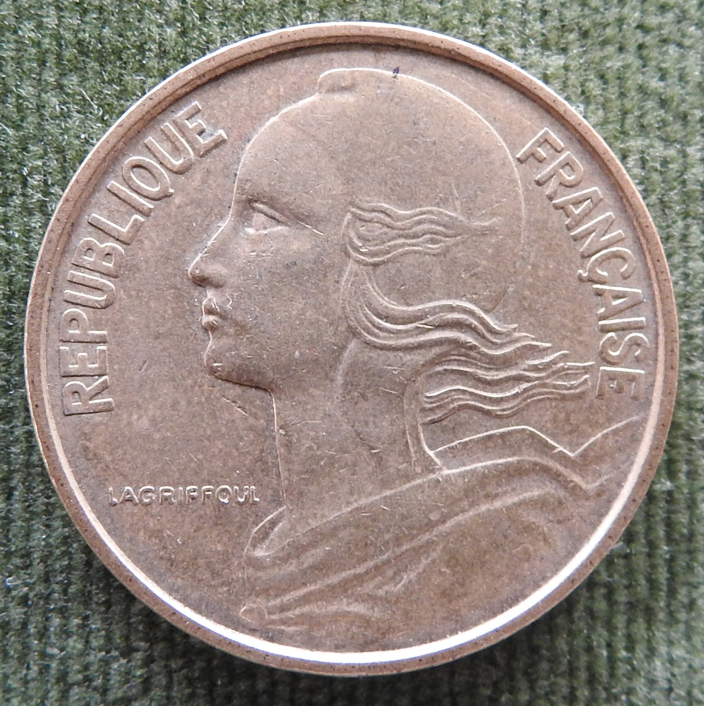 French 1962 50 Centimes Coin - Circulated